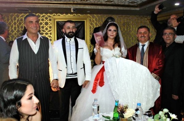 Sedat Peker, manevi kardeşinin nikah şahitliğini yaptı