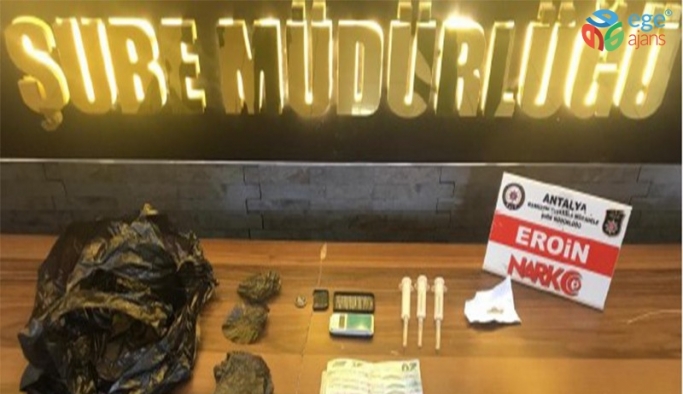 Antalya’da uyuşturucu operasyonu: 21 gözaltı