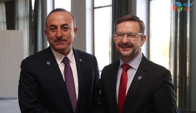 Bakan Çavuşoğlu, AGİT Genel Sekreteri Greminger ile görüştü