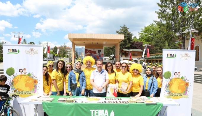 Başkan Özcan’dan, Arılar Varsa Yarınlar Var projesine destek