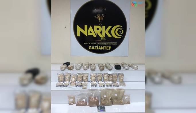 Gaziantep’te uyuşturucu operasyonu: 5 gözaltı
