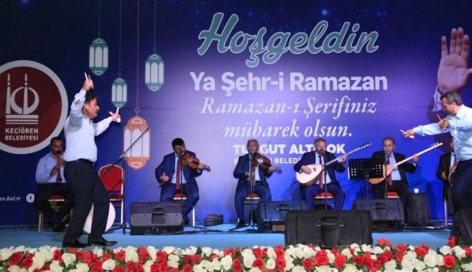 Keçiören Ramazan etkinliklerinde coşkulu türkü şöleni