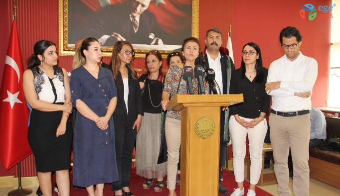 Mersin Barosu’nun kadın avukatlarından kadın cinayetlerine kınama