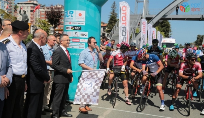 Uluslararası Yavuz Sultan Selim Karadeniz Bisiklet Turu start aldı