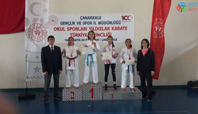 Zişan Gürsoy Karate Yıldızlar Kumite’de Türkiye Şampiyonu