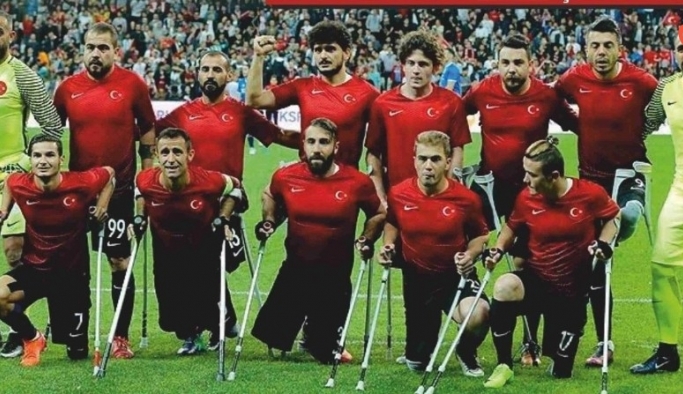 Ampute Futbol Milli Takımı Kırşehir’de protokolle futbol oynayacak