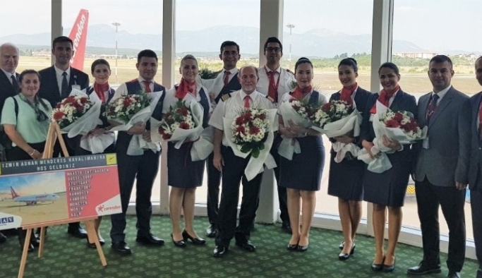 Corendon Airlines, İzmir uçuşlarına başladı