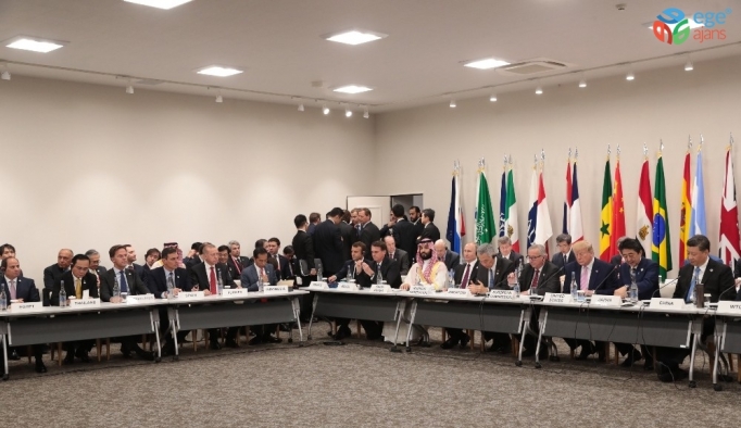 G20 liderleri Dijital Ekonomi oturumunda buluştu