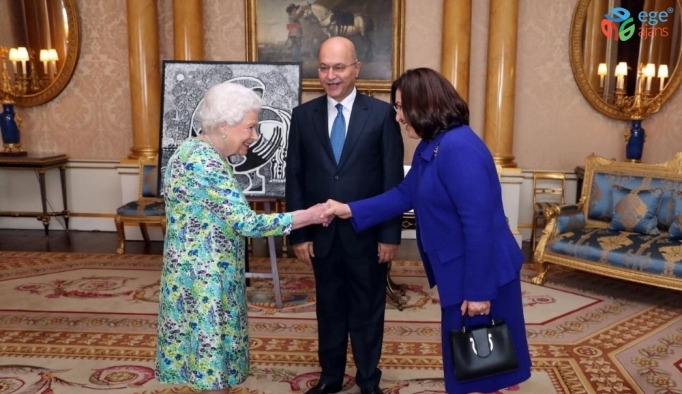 Kraliçe Elizabeth, 2003’ten buyana ilk kez Irak Cumhurbaşkanını kabul etti