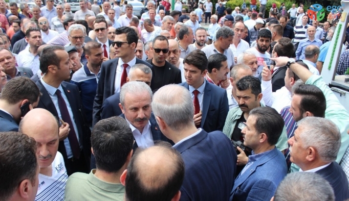 Meclis Başkanı Şentop Kırklareli’de cenaze törenine katıldı
