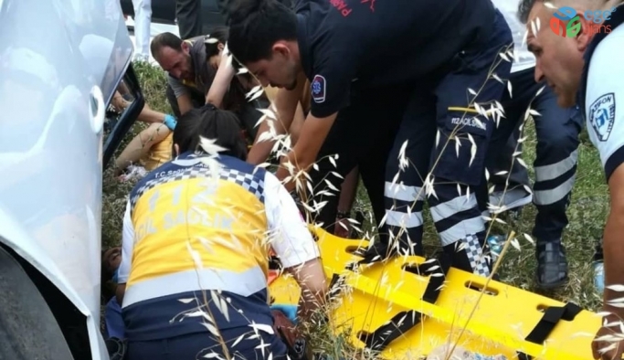 Amasya’da trafik kazası: 5 yaralı