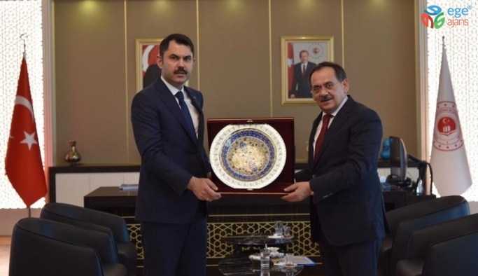 Başkan Demir, Çevre Bakanı ile ‘kentsel dönüşüm’ü görüştü