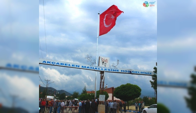 Beyşehir’e dev Türk bayrağı