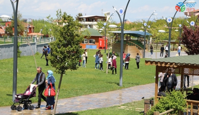 Çınar Park’a yoğun ilgi