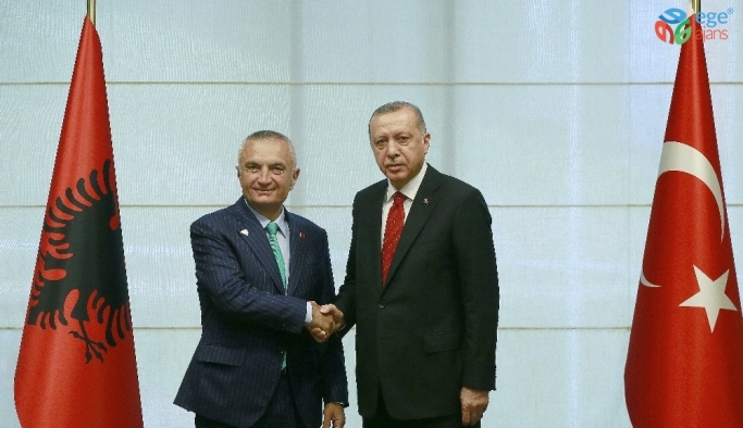 Erdoğan, Arnavut mevkidaşıyla görüştü