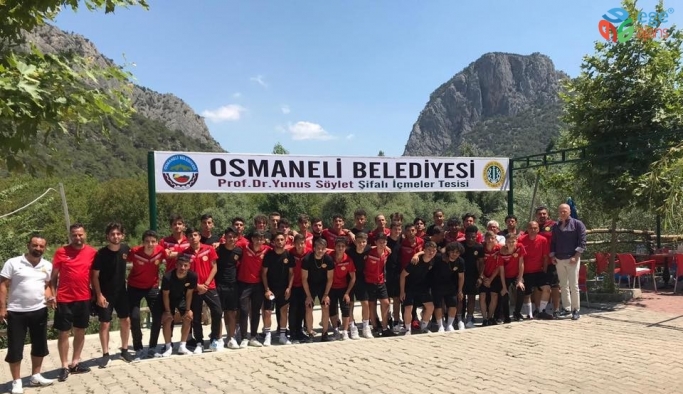 Eskişehirspor ekibi Osmaneli’nde