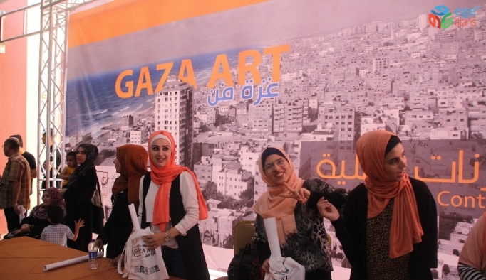 Filistinli sanatçılardan Gazze’deki acıları anlatan sergi