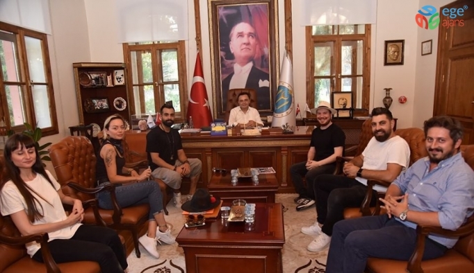 Gökhan Türkmen’den Başkan Şahin’e ziyaret