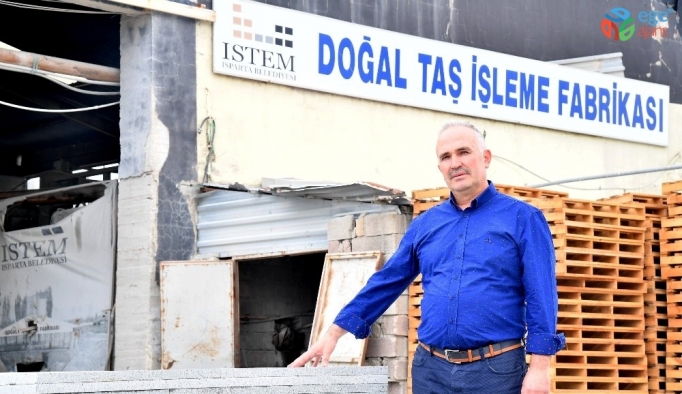 Isparta’da Belediyenin ISTEM fabrikası aktif hale getirildi