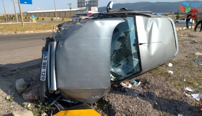 Kütahya’da trafik kazası:  4 yaralı