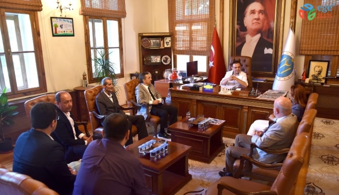 Tepebaşı Belediye Başkanı Ataç’tan Bilecik Belediye Başkanı Şahin’e hayırlı olsun ziyareti