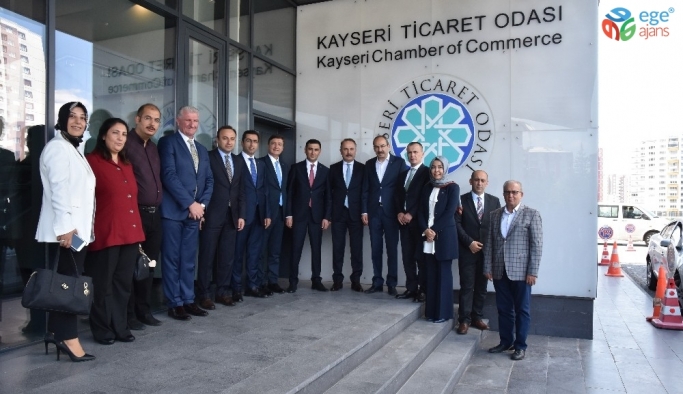Vakıfbank Genel Müdürü Abdi Serdar Üstünsahil’den KTO’ya Ziyaret