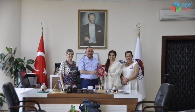 Yörük Türkmen Derneği’nden Başkan Sever’e ziyaret