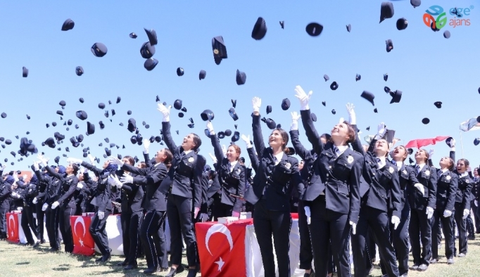 Aksaray POMEM’de 631 yeni polis mezun oldu