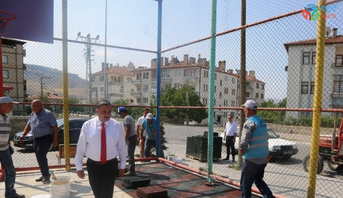Başkan Mehmet Cabbar, Park Revize Çalışmalarını Yerinde İnceledi
