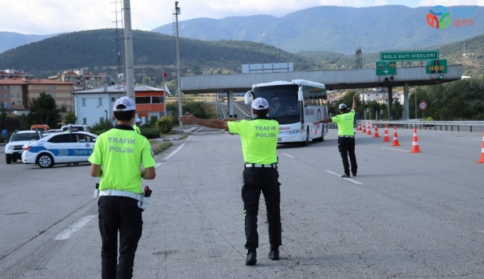 Bolu’da, bayram tatili boyunca trafik tedbirleri artırıldı
