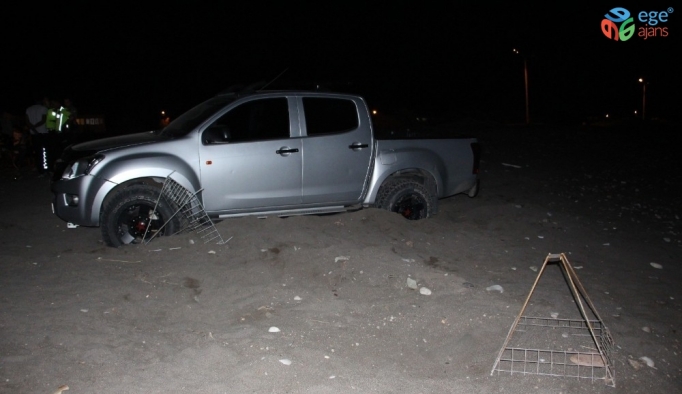 Caretta Caretta alanında drift atan sürücüye rekor ceza
