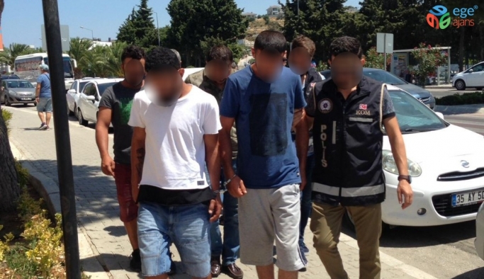 Çeşme’de insan kaçakçılarına darbe: 6 tutuklama