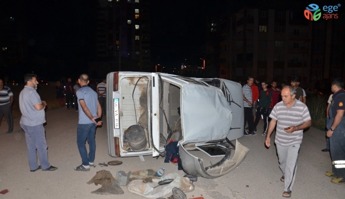 Elbistan’da kaza: 2 yaralı