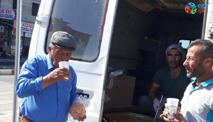 Erciş Belediyesinden çorba dağıtımı