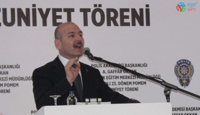 İçişleri Bakanı Soylu, Diyarbakır’da POMEM mezuniyet törenine katıldı