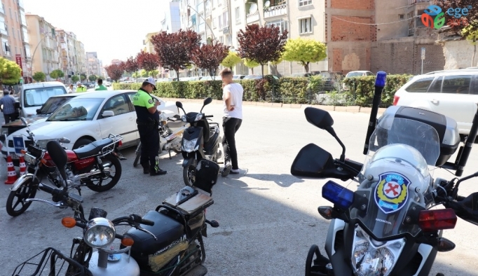 Karaman’da elektrikli bisiklet ve motosikletlere yönelik denetimler arttırıldı