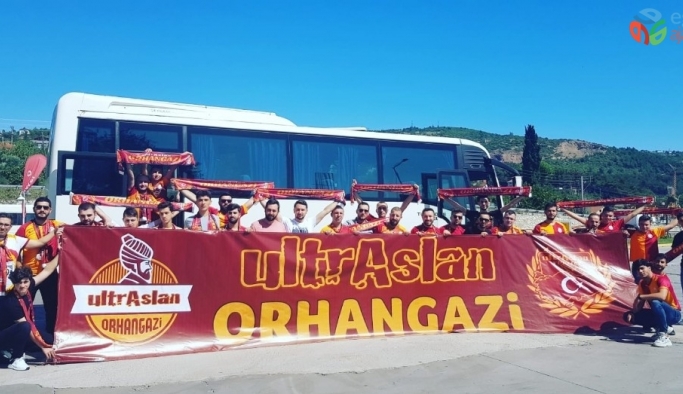 UltrAslan Orhangazi, takımlarını Ankara’da yalnız bırakmadı