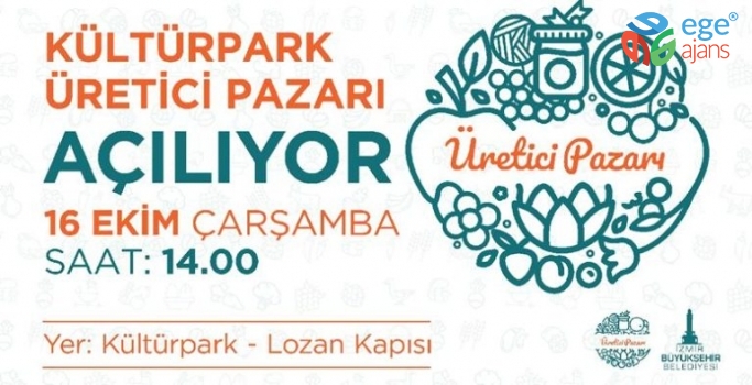 3. İzmir Tarım Festivali ile birlikte üretici pazarı da açılıyor