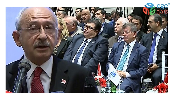 Davutoğlu, Kılıçdaroğlu'nun konuşma yaptığı dernekte görüntülendi