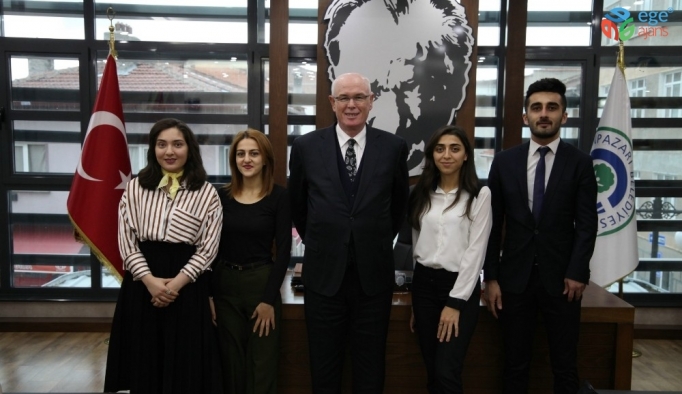 Eskişehir Azerbaycanlılar Derneği Gençlik Kolları’ndan Başkan Kurt’a ziyaret