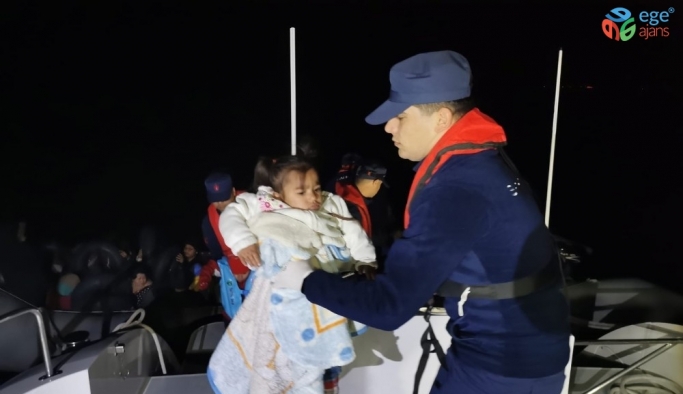 İzmir’de 38’i çocuk 75 düzensiz göçmen yakalandı