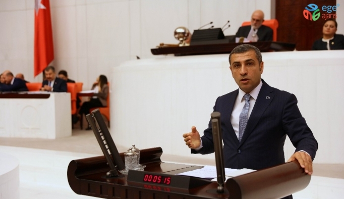 Milletvekili Taşdoğan, bütçe görüşmelerinde konuştu