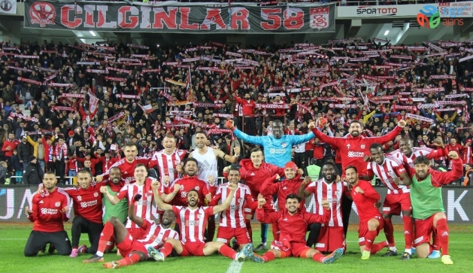 Sivasspor’dan maç sonu büyük sevinç
