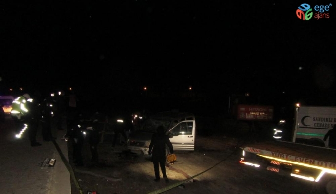 Afyonkarahisar’da trafik kazası: 1 ölü