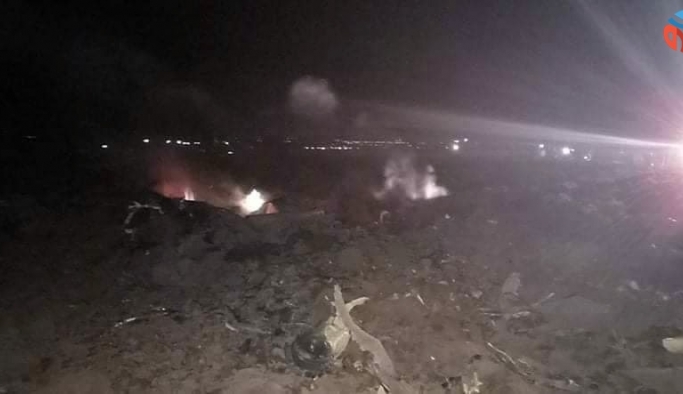Cezayir’de askeri uçak düştü: 2 ölü