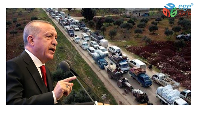 Cumhurbaşkanı Erdoğan: İdlib'den gelen göç dalgasına ilişkin tedbirimizi aldık