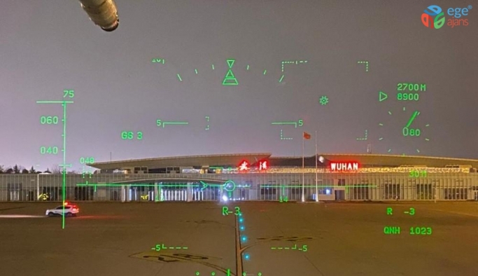 Çin’e giden TSK uçağı Vuhan kentine iniş yaptı