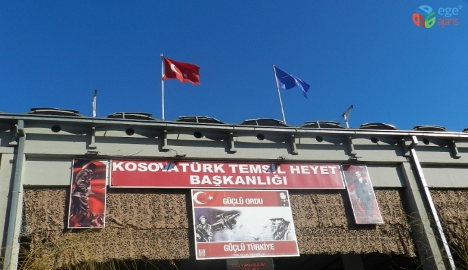 Kosova’da görev yapan Türk askerinde devir teslim töreni