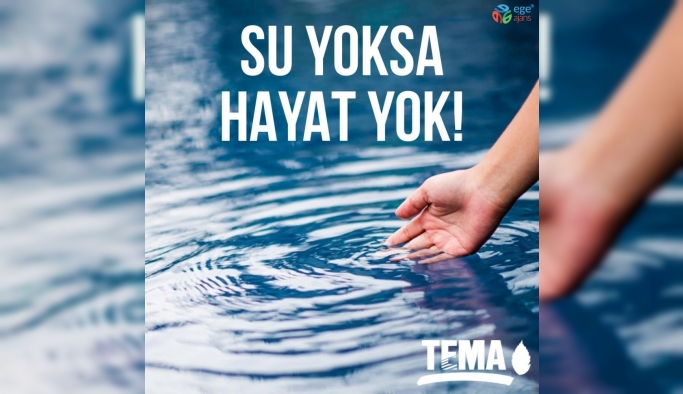 Burhaniye’de TEMA Vakfı’ndan ’Dünya Su Günü’ açıklaması