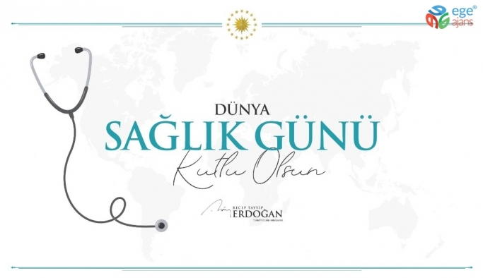 Cumhurbaşkanı Erdoğan’dan Dünya Sağlık Günü paylaşımı